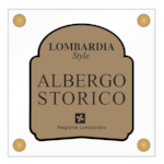 Albergo storico targa Regione Lombardia